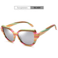2019 New Design Men and Women Wooden Bamboo Sunglasses Polarized Lenses UV400 CA9069