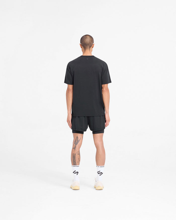 247 DNA Oversized T-Shirt - Jet Black