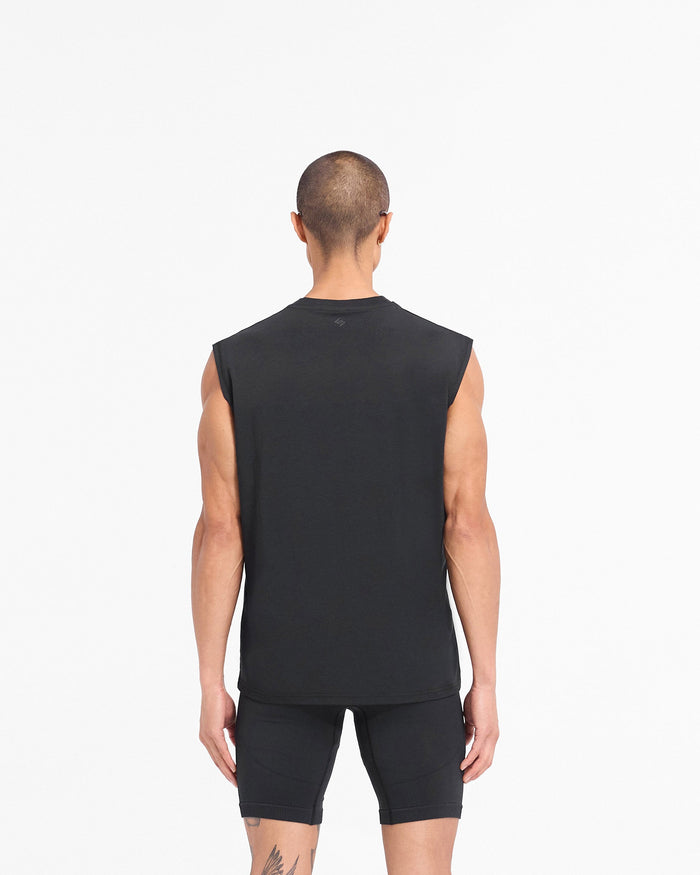 247 DNA Oversized Tank - Jet Black