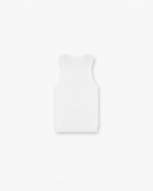 247 Double Layer Training Vest - White