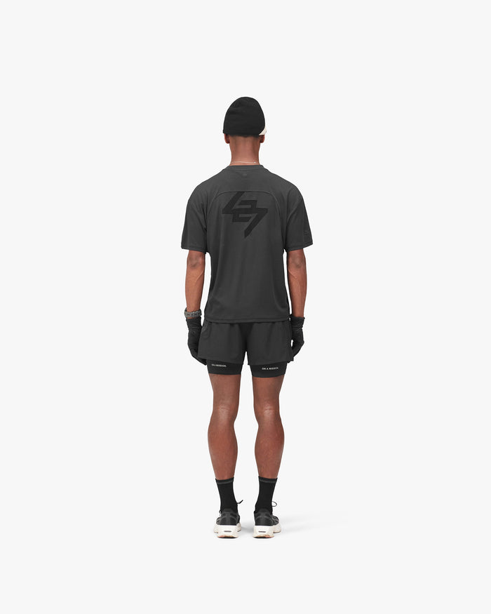 247 Ghost 2-In-1 Short - Jet Black