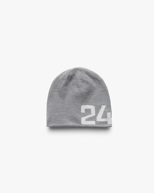 247 Numbers Beanie - Grey Marl
