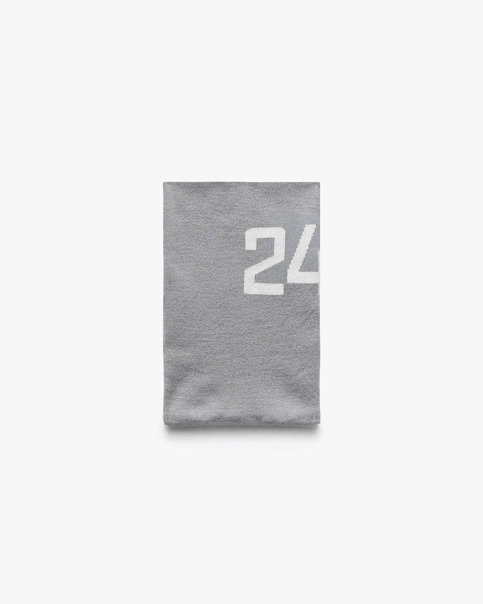 247 Numbers Gaiter - Grey Marl