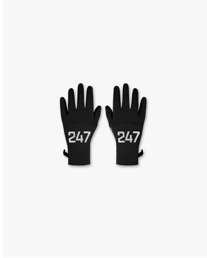 247 Numbers Glove - Jet Black
