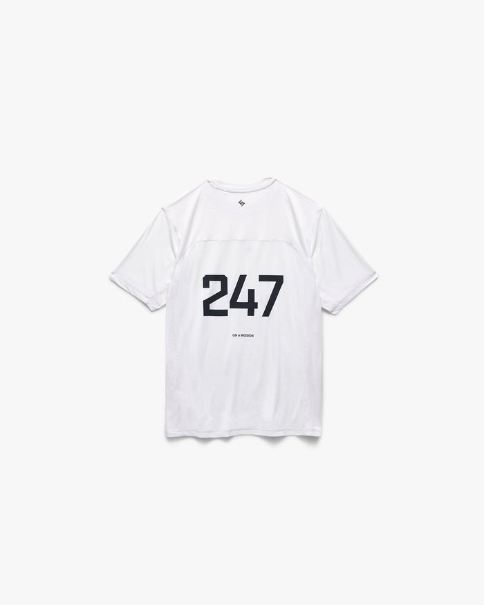 247 Numbers T-Shirt - Flat White