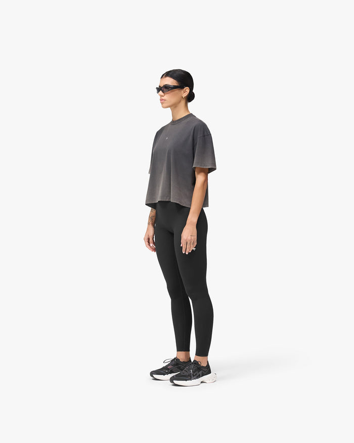247 On A Mission Legging - Jet Black