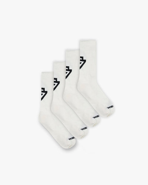 247 Race Sock 2 Pack - White
