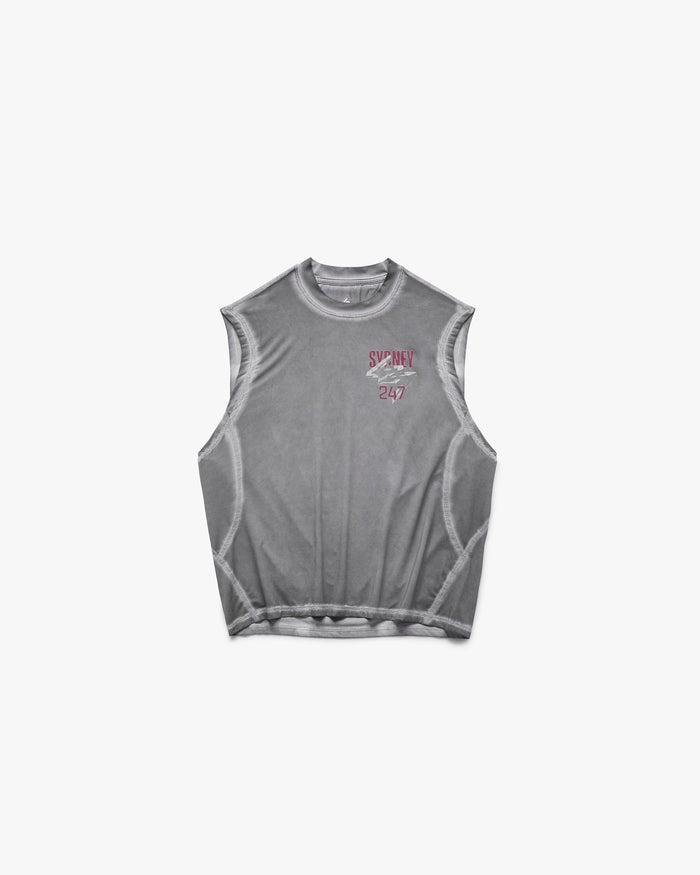 247 Sydney Tank - Washed Grey
