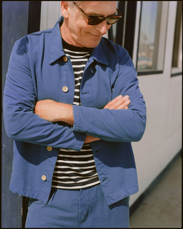 Armor-Lux French Blue Fisherman's Jacket
