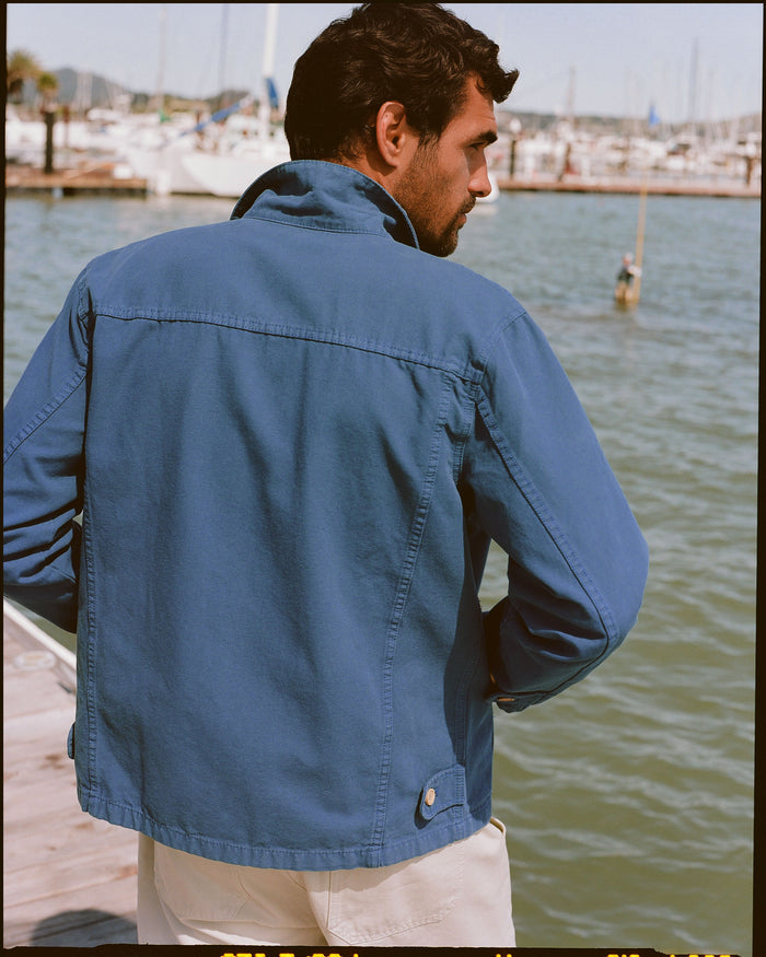 Armor-Lux French Blue Fisherman's Jacket