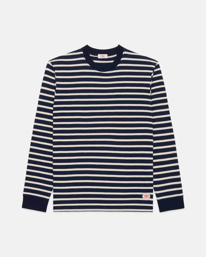Armor-Lux Navy & White Breton Stripe Mariniere