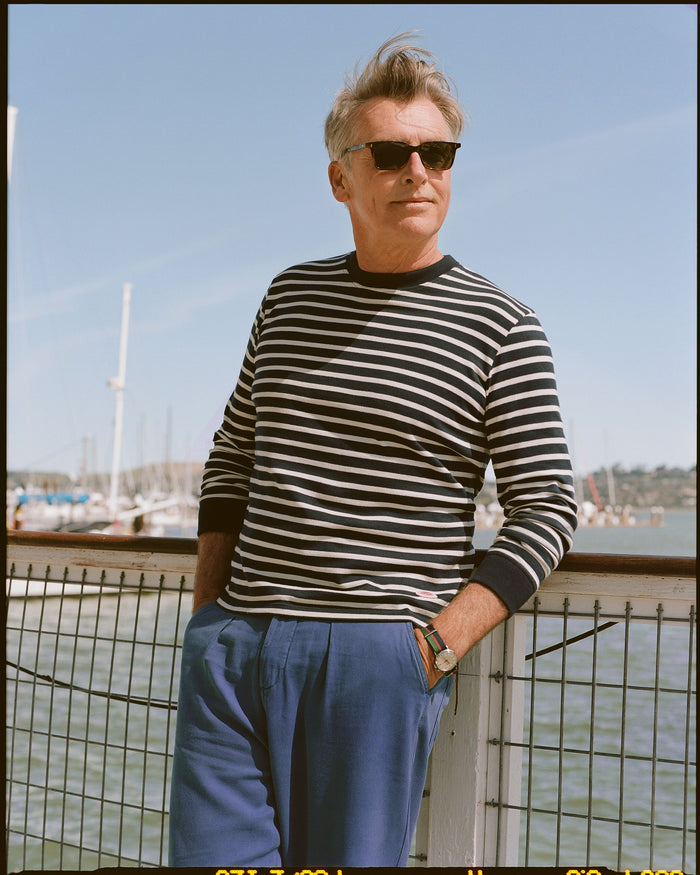 Armor-Lux Navy & White Breton Stripe Mariniere