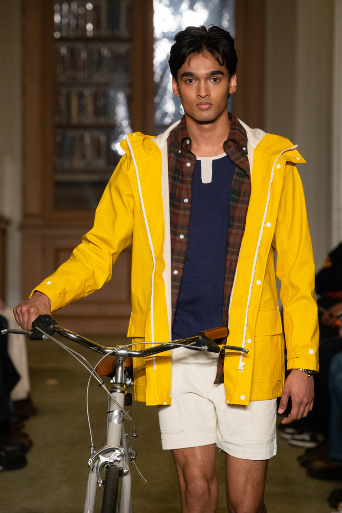 Armor-Lux Yellow Original Breton Raincoat