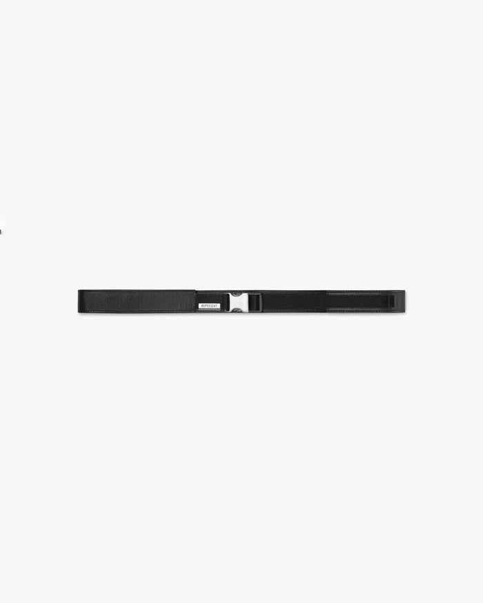 Belt | Black Leather Accessories SS22 | Represent Clo