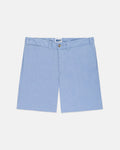 Blue Oxford Cloth Shorts - Trim Fit