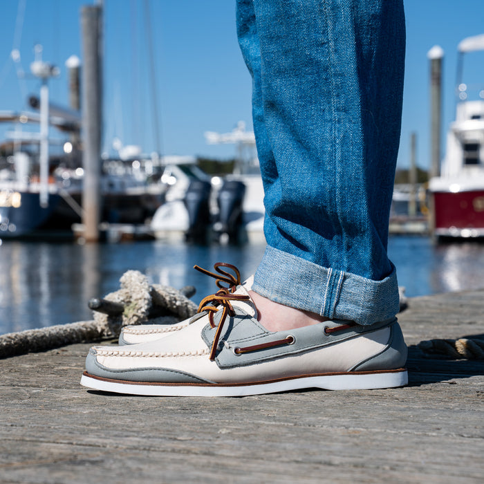 Boothbay Boat Shoe - Lava Boheme/Parchment Cotswold