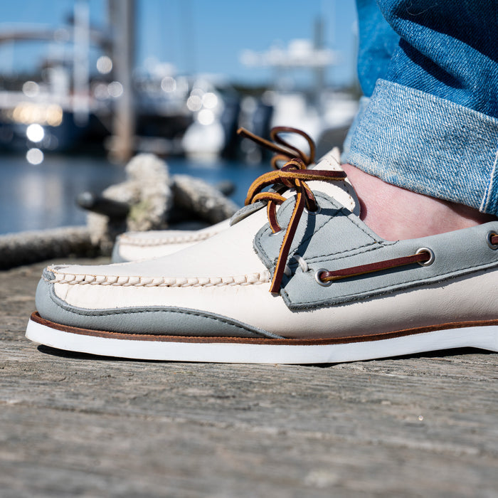 Boothbay Boat Shoe - Lava Boheme/Parchment Cotswold