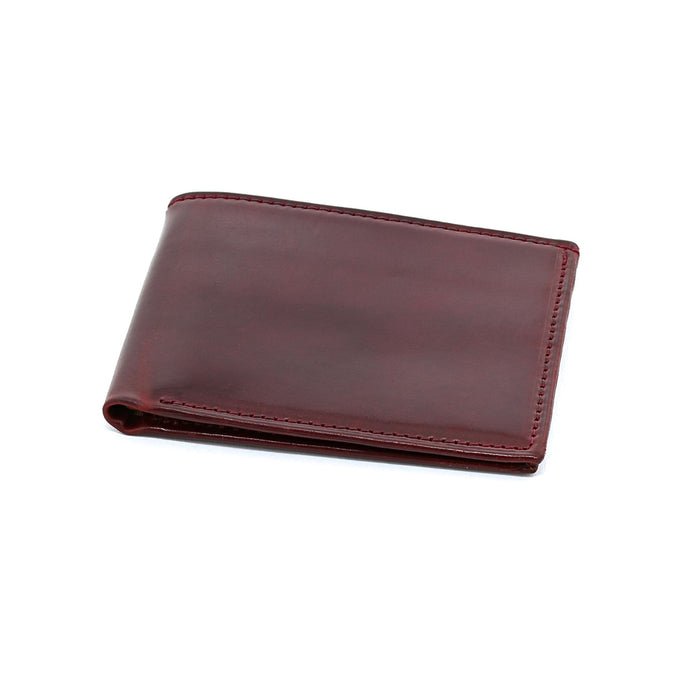 Bradbury 3-Slot Burgundy Shell Cordovan Bi-Fold Wallet