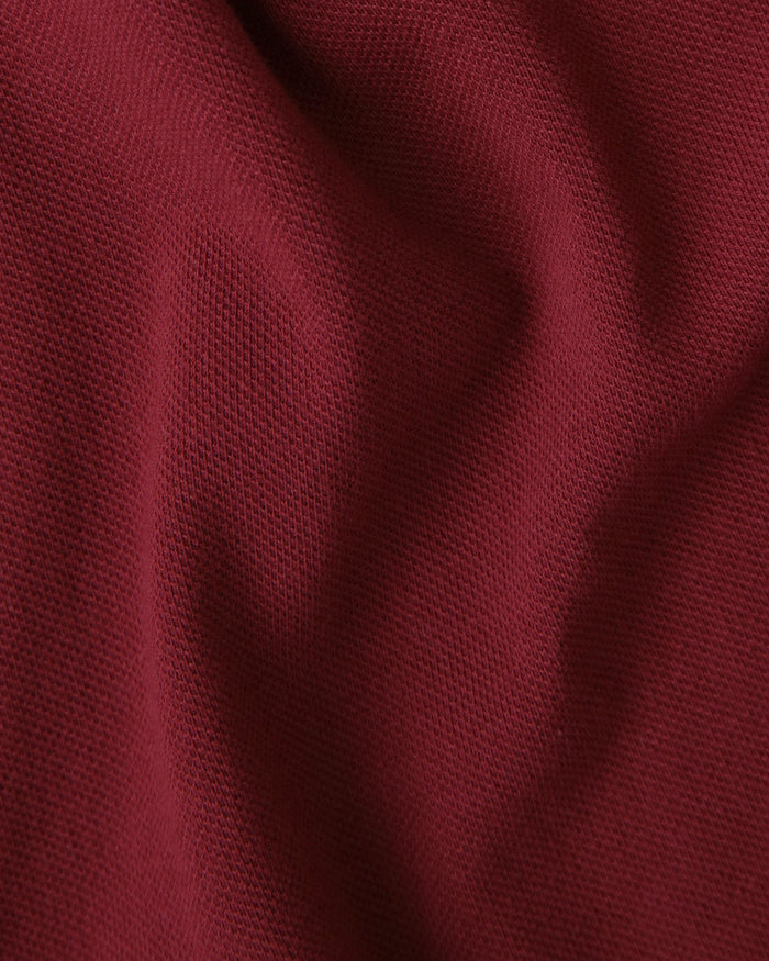 Burgundy Harvard "H" Polo Shirt