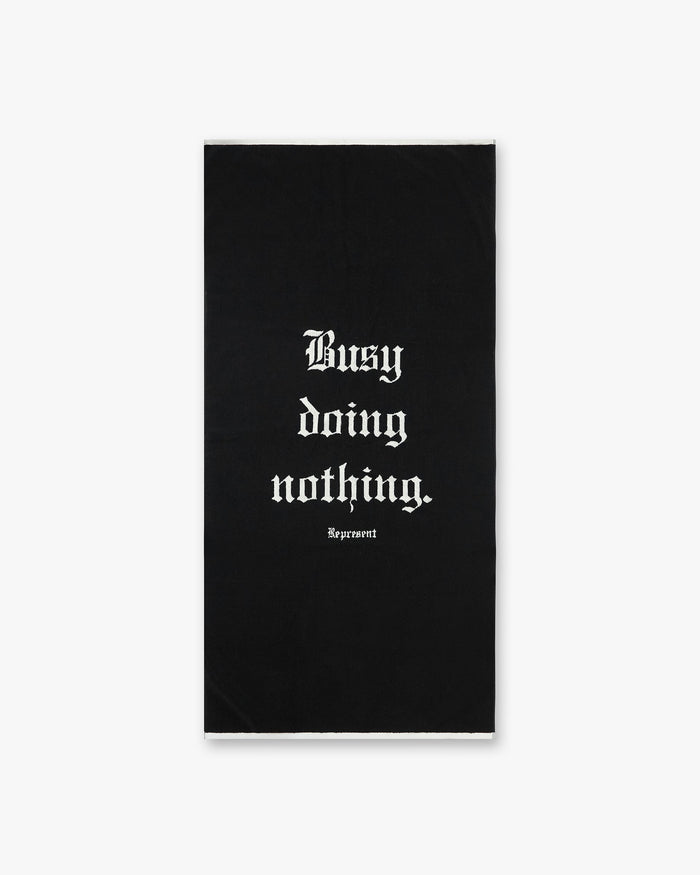 Busy_Doing_Nothing_Beach_Towel_-_Jet_Black_01.jpg
