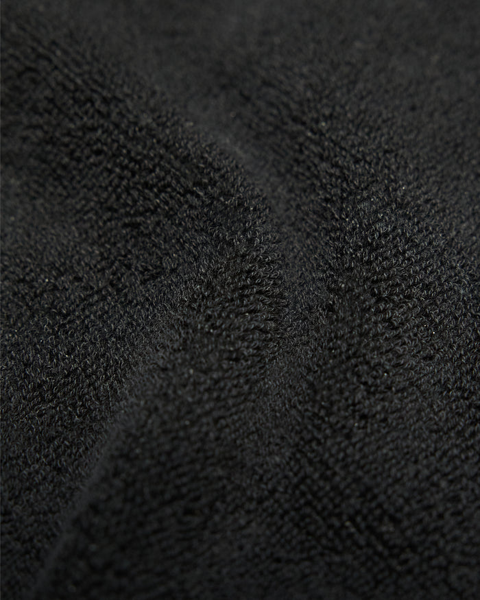 Busy Doing Nothing Beach Towel - Jet Black