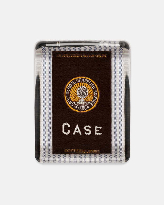 Case School Of Applied Science (Case Institute) Silk Paperweight