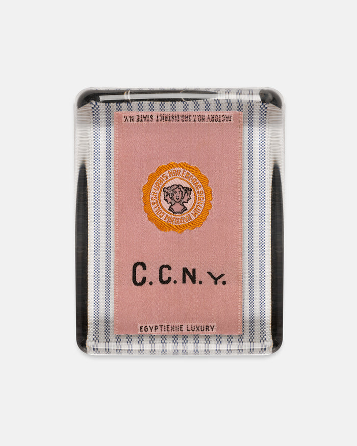 Ccny Silk Paperweight