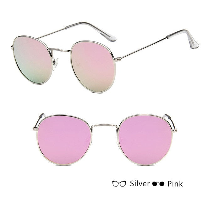Classic Small Frame Round Sunglasses