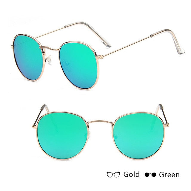 Classic Small Frame Round Sunglasses