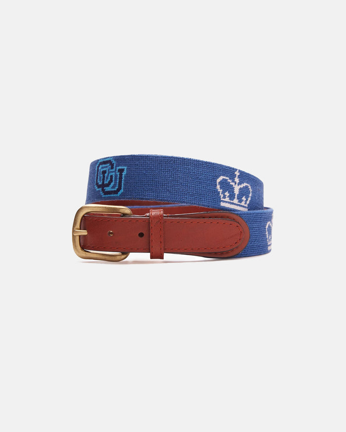 Columbia University Needlepoint Belt