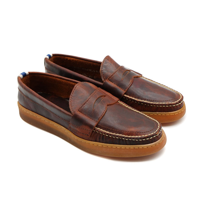 Cup Sole Penny - Burnt Chiptan Bison