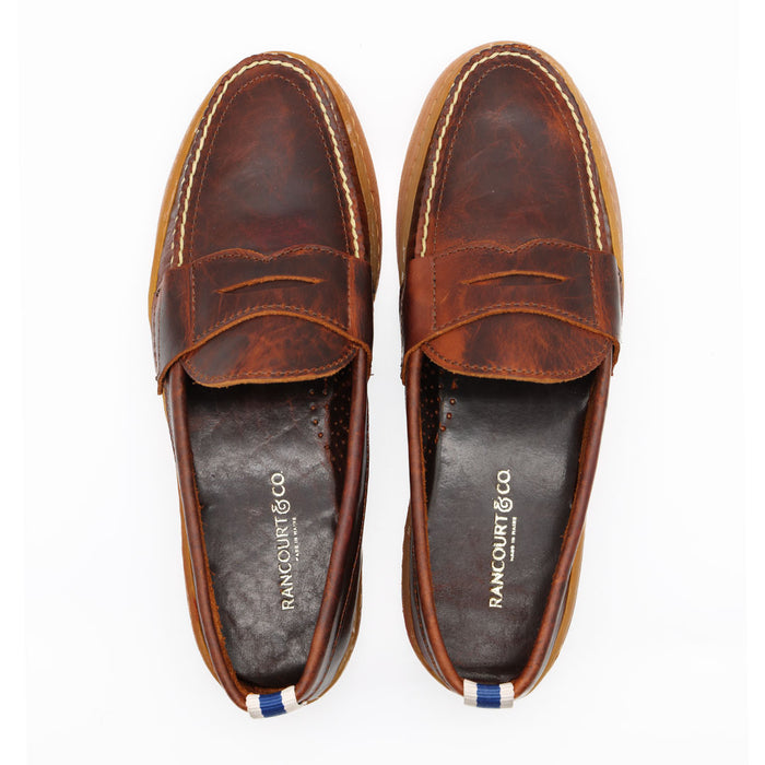 Cup Sole Penny - Burnt Chiptan Bison