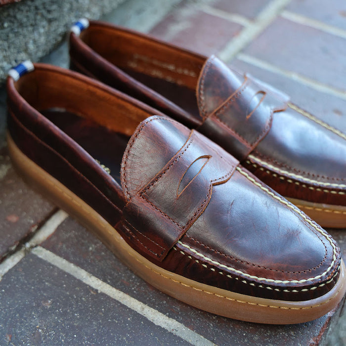 Cup Sole Penny - Burnt Chiptan Bison