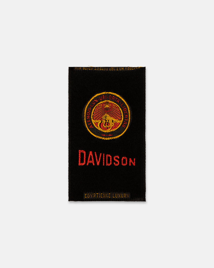 Davidson College Silk Paperweight