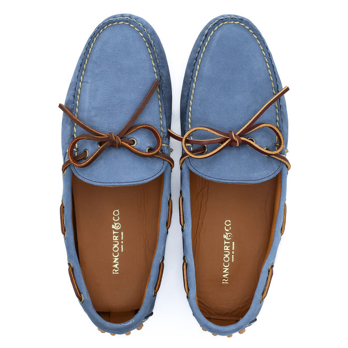 Dirigo Driving Moc - Harbor Blue Montorso