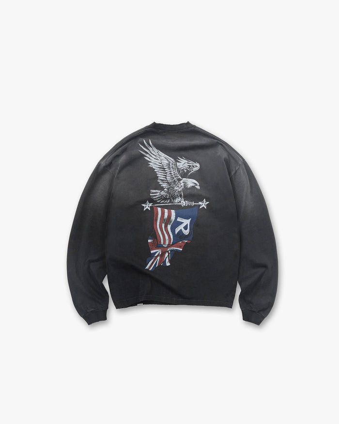 Eagle Long Sleeve T-Shirt - Black