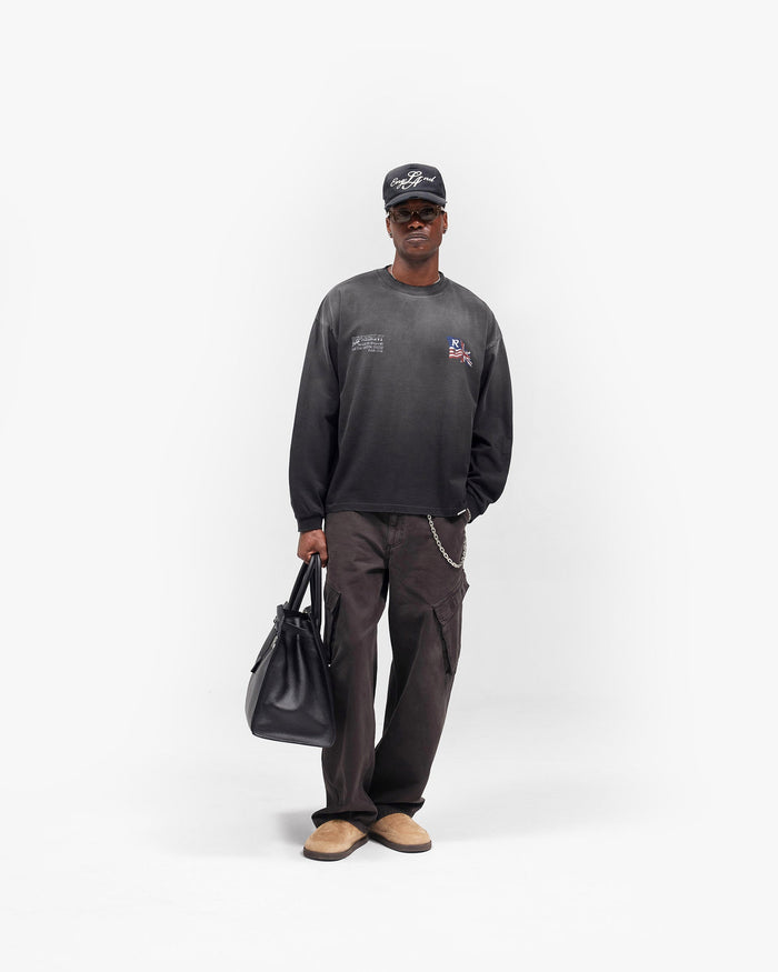 Eagle Long Sleeve T-Shirt - Black