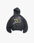 Enemy Hoodie - Washed Black