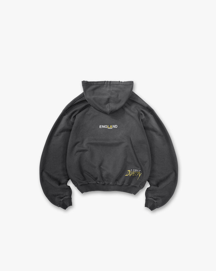 Enemy Hoodie - Washed Black