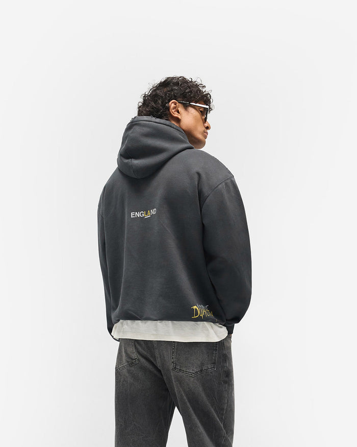 Enemy Hoodie - Washed Black