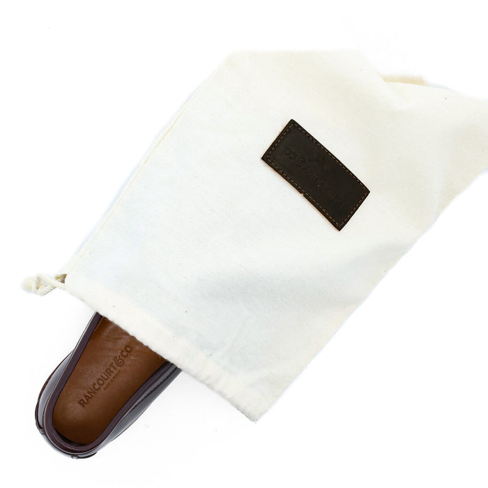 Flannel Bags with Shell Cordovan
