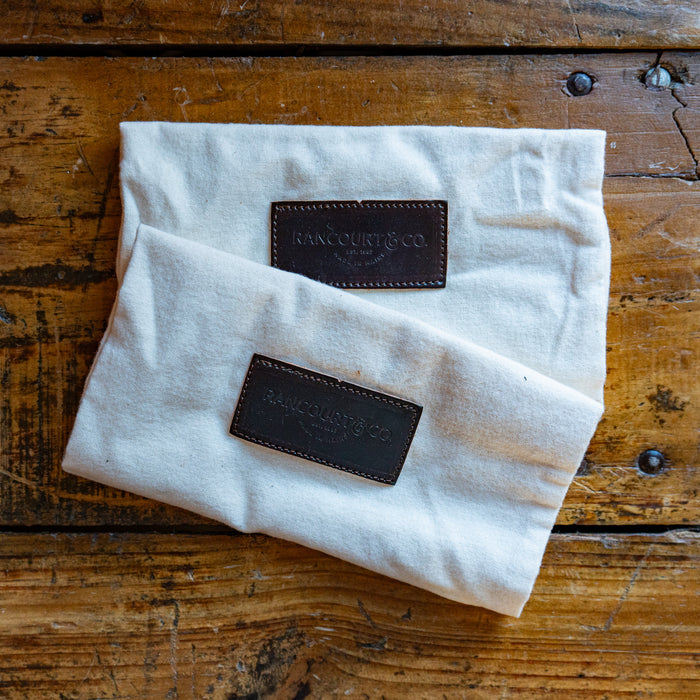 Flannel Bags with Shell Cordovan