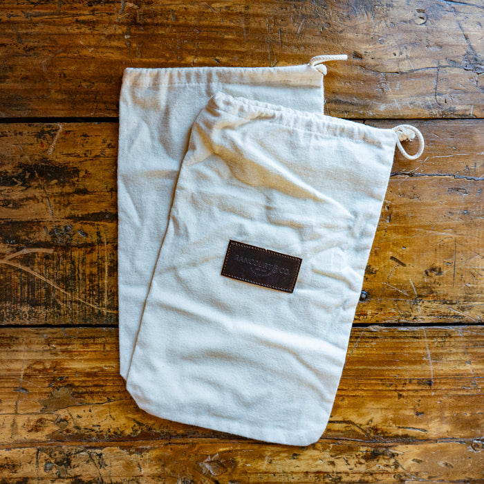 Flannel Bags with Shell Cordovan
