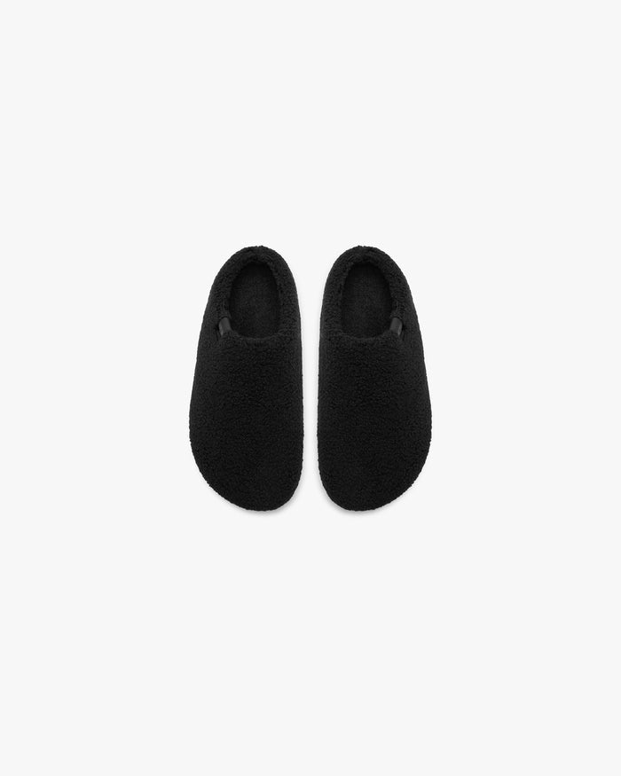 Fluffy Mule - Black