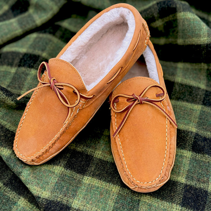 Freeman Slipper - Wheat Chamois - Beige Shearling