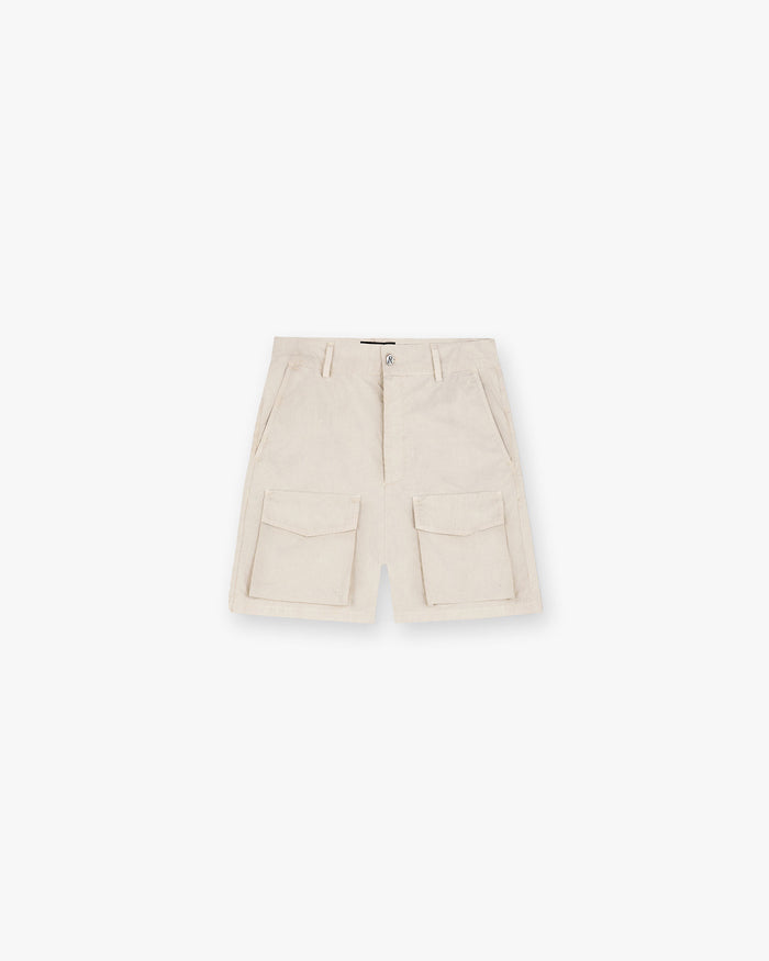 Front Pocket Cargo Short - Champagne