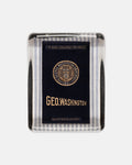 George Washington University Silk Paperweight