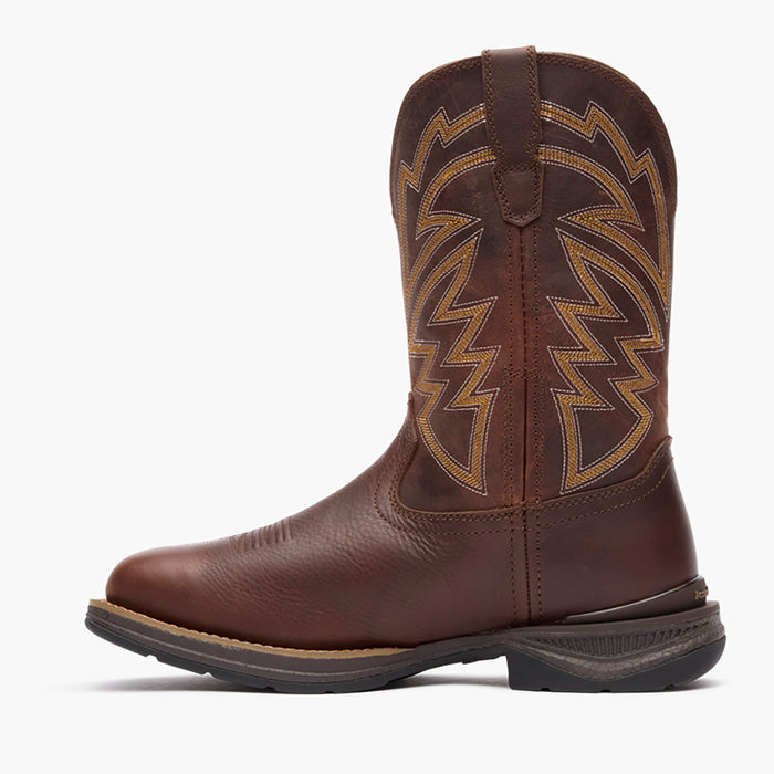 Georgia Boot Aero LT Square Toe 11" Pull-On Western Boot Carbon Toe