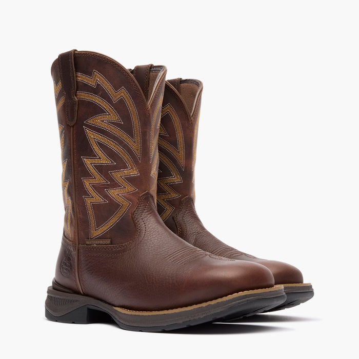 Georgia Boot Aero LT Square Toe 11" Pull-On Western Boot