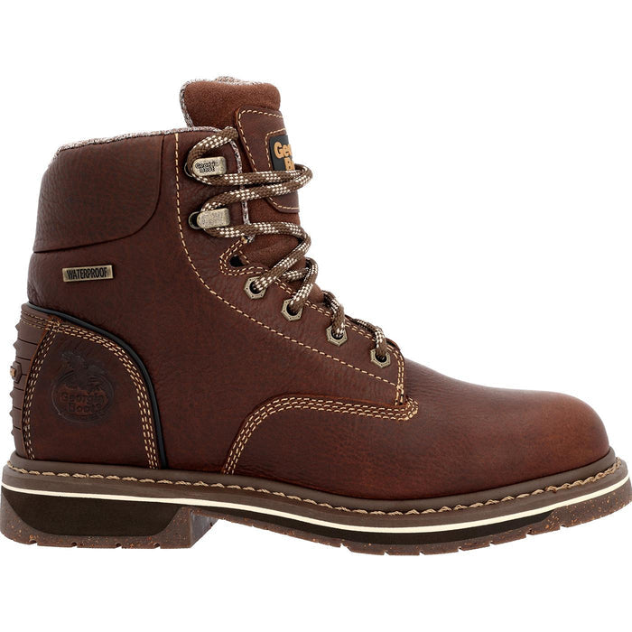 Georgia Boot AMP LT Edge Women's Alloy Toe Waterproof Work Boot - profile